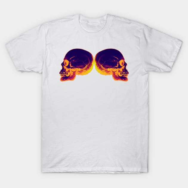 Profile Skull X4 INFRARED T-Shirt by skyskull